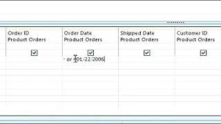 How to Create a Microsoft Access Query That Uses Multiple Criteria in 1 Field