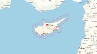 Где находится Кипр? — страна на карте мира