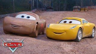 Lightning McQueen and Cruz Ramirez Go Undercover | Pixar Cars