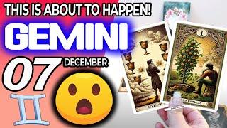 Gemini THIS IS ABOUT TO HAPPEN! horoscope for today DECEMBER 7 2024  #gemini tarot DECEMBER 7