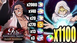 Bleach Brave Souls: 9th Anniversary Special Zenith Summons / Character Ticket Summons x2526