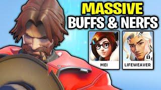 Cassidy Nade NERFED, Mei & Lifeweaver BUFFED!