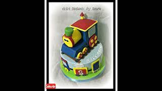 train theme cake | train cake | train birthday cake #shortsvideo #shorts