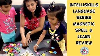 Best Educational Toys For Kids | Intelliskills Language Series Magnetic Spell & Learn Review