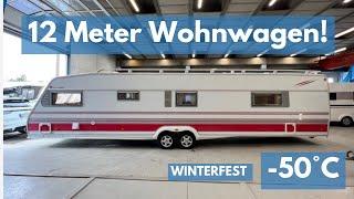 Largest caravan in the world 2024! Winterproof down to -50°C! KABE Grave Imperial 1000 TDL KS