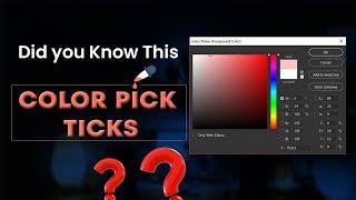 Awesome Photoshop Eyedropper Tool Tricks | No need color picker