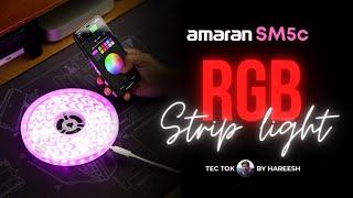 Best Smart LED Strip light from Aputure - Amaran SM5c - Tec Tok by Hareesh