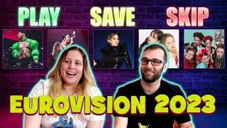 American reacts to Eurovision 2023