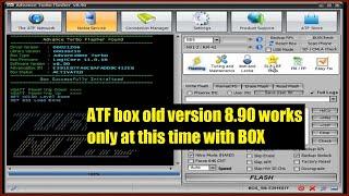 ATF box old version 8.90 works only at this time with BOX
