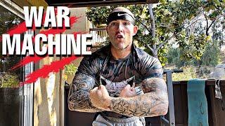 Fill your shirt out- Bodyweight Mass Building Routine (War Machine)