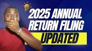 Annual Return Filing 2024/2025: New CAC Portal Updates Explained!