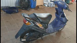 repair and  full disassembly scooter 30000 km Suzuki sepia zz