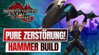  Ultra starker Hammer Build! Monster Hunter Rise Sunbreak Hammer Build Deutsch