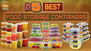 TOP 5 Best Food Storage Containers 2025 | Airtight, Leak-Proof & Space-Saving Kitchen Gadgets