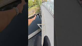 I Think He Want to Go For Swimming (Parkour Fail)