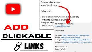 How To Add Clickable Link To Youtube Video - Easy Guide