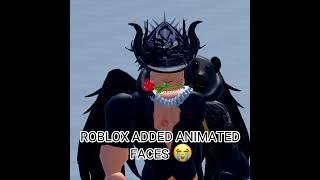 ROBLOX ADDED ANIMATED FACES  #Roblox #tiktok #fyp #animated #faces #robloxface #wjakez #viral