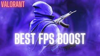 Best FPS BOOST For Valorant - 2024 