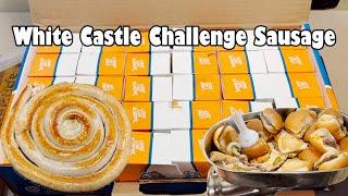 I Accept LA Beast's White Castle Crave Case (30 Sliders) Sausage Challenge