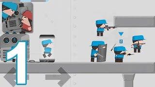 Clone Armies - Gameplay Walkthrough Part 1 - Levels 1-5, Multiplayer (iOS, Android)