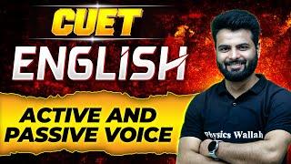 CUET का MahaRevision English: Active and Passive Voice | CUET English Revision 2024 | CUET 2024