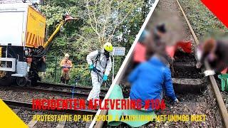 Protestactie op het spoor & Aanrijding met Unimog inzet - Incidentenbestrijders #106