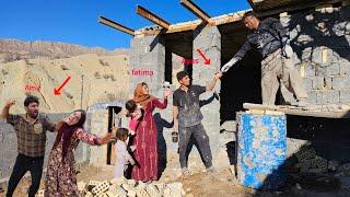 The roof of Ayas and Fatima's house is completed: Will Fatima leave this sweet life?(kohrig family)