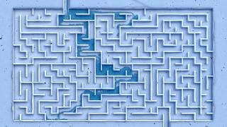 Can Water Solve the Frozen Maze?  ️