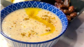 Traditional Moroccan soup  حساء مغربي تقليدي