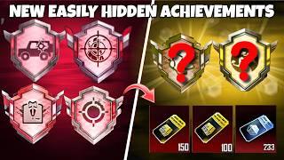 Top 10 New Easily Hidden Achievements in Pubg Bgmi | Complete hidden Achievements List