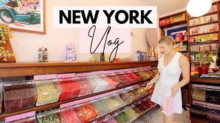 New York Vlog: Restaurants, Outfits, Girly city things 