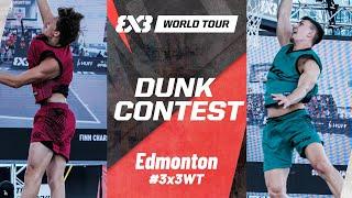 NEVER SEEN BEFORE   FULL Dunk Contest FIBA 3x3 World Tour Edmonton 2024