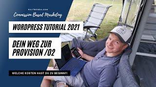 Welche Kosten hast du zu Beginn? - WordPress Tutorial 2021 - Lektion 02