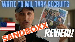 Sandboxx Letters Review! Mail Military Recruits in Bootcamp and Basic Training!