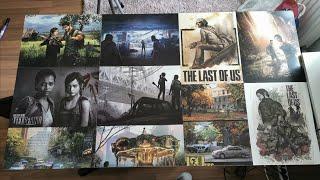 The Last of Us Gaming Room Project: Decorating my Table full with TLOU Posters | thelastofushd