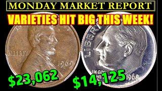 INCREDIBLE RESULTS Lincoln Memorial Cent Varieties Explosion! MONDAY MARKET REPORT