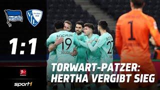 Hertha – Bochum 1:1 | Highlights Bundesliga 21. Spieltag | SPORT1