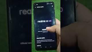 realme 7i realme UI 2.0 all software details update check new #shorts #iphone6s #iphone14 #techvideo