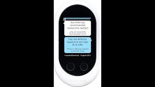 Pocketalk Language Translator Device - Portable - 2020 Gadget - 74 Languages||Amazon Gadgets Plus||