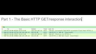 Part 1 - Basic HTTP GET/response interaction ( HTTP lab (Wireshark)) | Computer Networking