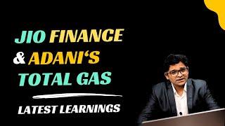 Jio Finance Share News Today I Adani Total Gas Share Latest News I ATGL Share News I Jio Finance