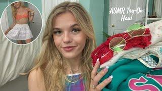 ASMR Try-On Summer Haul  (clothing + accessories)