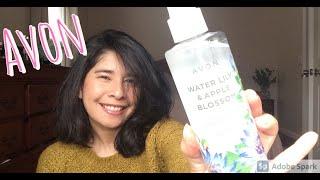 AVON BODY MIST WATER LILY AND APPLE BLOSSOM