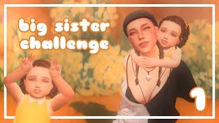 sims 4 - big sister challenge (part 1)