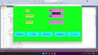 VB.NET  PROJECT  CONTROL FLOW STATEMENT  ( If,  If Else,  Nested If, Ladder If , Select Case )