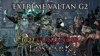 Lost Ark - Valtan Extreme Hard Mode Gate 2 - 1622 Gunlancer - Upright Fighter underlined