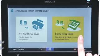 Ricoh Smart Operation Panel Smart Interface - Overview of all our panel features