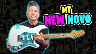 New Guitar Reveal! Novo Custom "Tiki" Idris