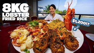 8KG Lobster Fried Rice Challenge in Desaru! | $1200 Fried Rice?! | Last Day of Malaysia Food Tour!