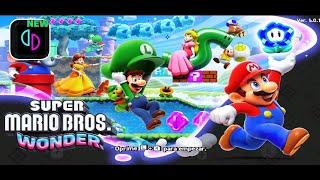 SUPER MARIO WONDER UZUY MMJR REV 8 ANDROID SNAPDRAGON 720G + SETTING + SAVE DATA